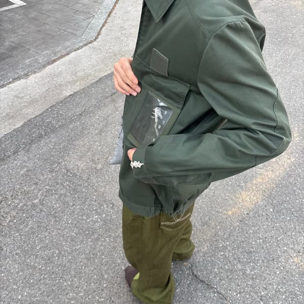 90s 프랑스군 밀리터리 워크 자켓