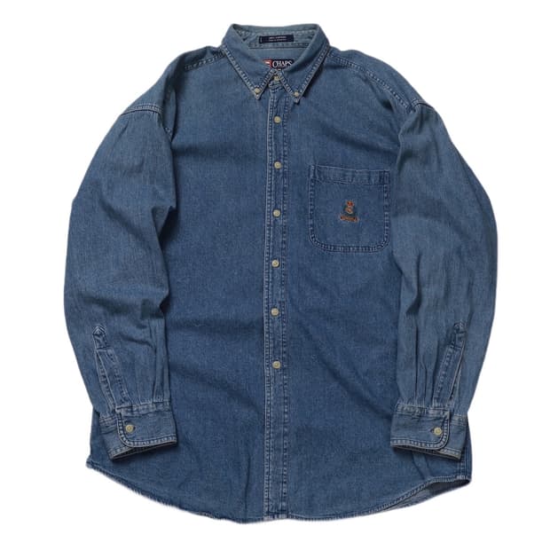 CHAPS ralph lauren 원포켓 데님 셔츠  