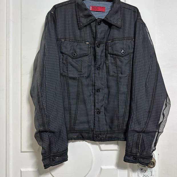 리바이스 레드탭 오간자 트러커 자켓