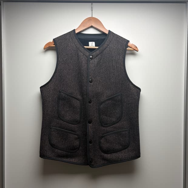 아나토미카 BB vest 소금/후추 컬러 42사이즈