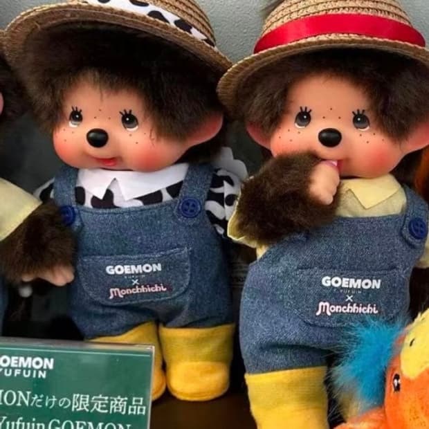 (개당가격) 유후인 한정 농부 몬치치 S 인형
