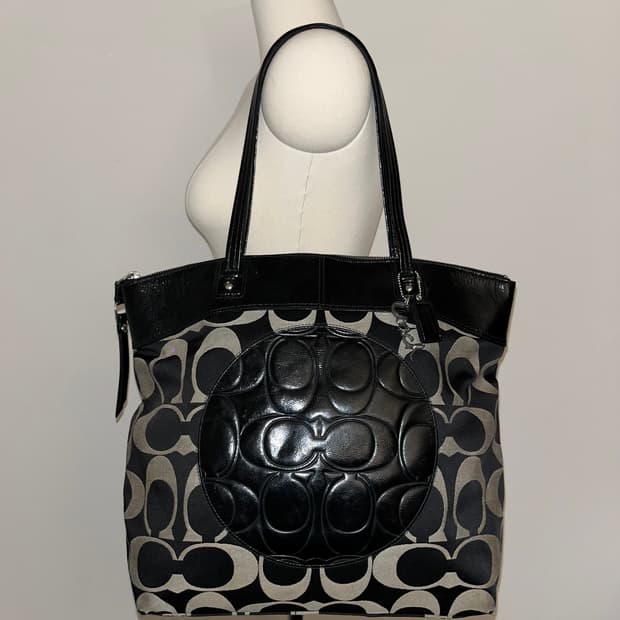 📦Coach logo shoulder bag