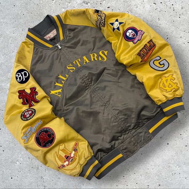 [L] JC FREEMAN 빈티지 올스타 자켓 봄버 패치 D906