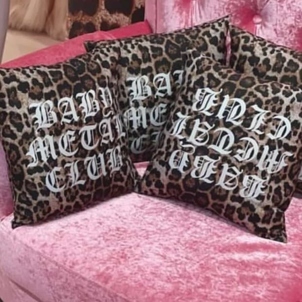 베이비메탈 클럽 팝업 한정 쿠션