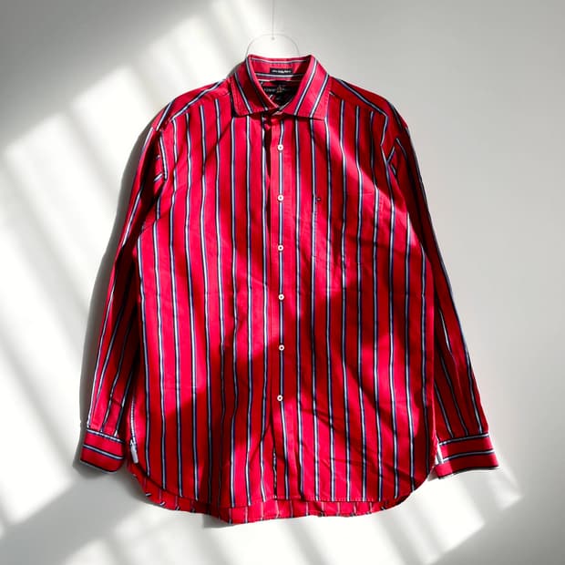 F1 타미힐피거 스트라이프 셔츠 XL사이즈