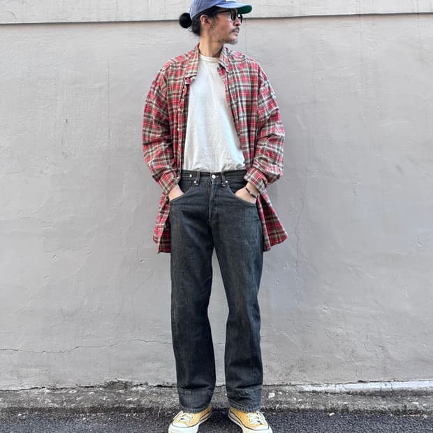 00년대 리바이스 엔지니어드 진 흑청