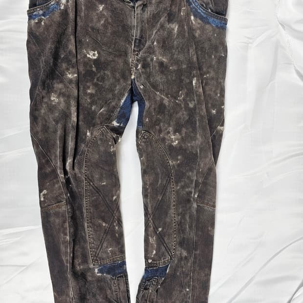 돌체앤가바나페인팅진팬츠