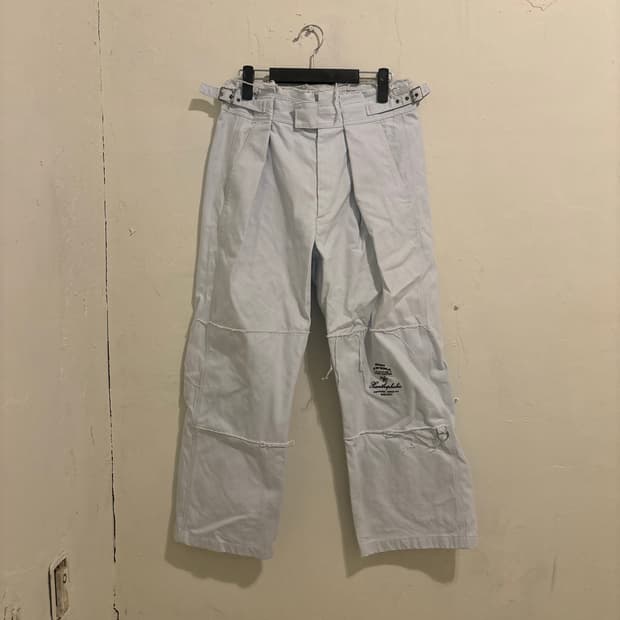 라프시몬스 절개 팬츠
