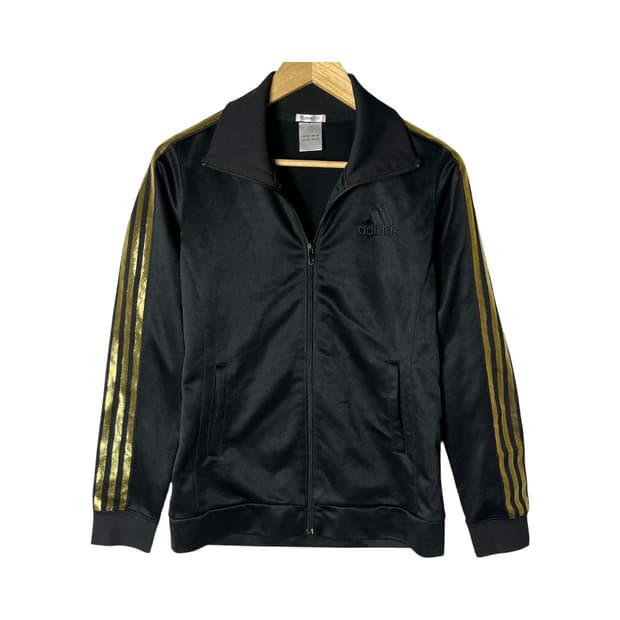 [Adidas] 아디다스 블랙골드 트랙탑 져지