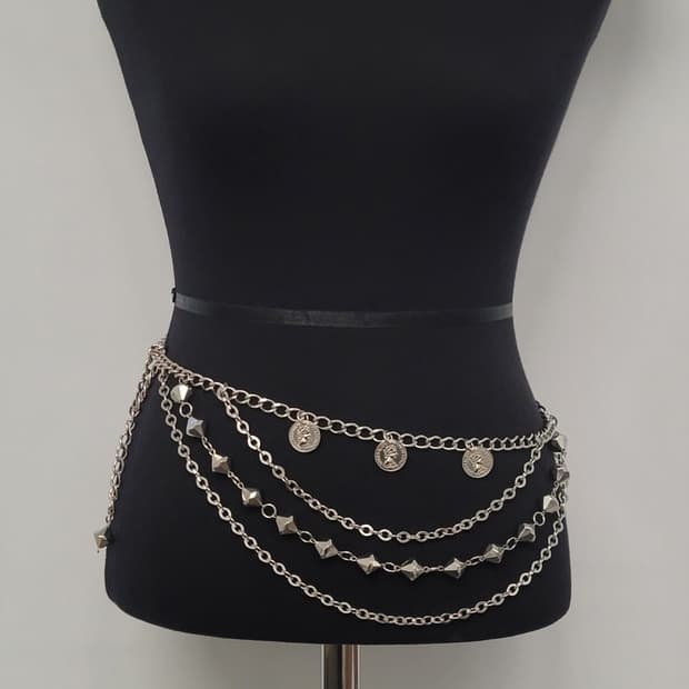 vintage chain belt
