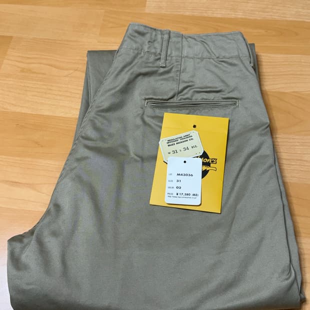 버즈릭슨 1942 카키 31사이즈