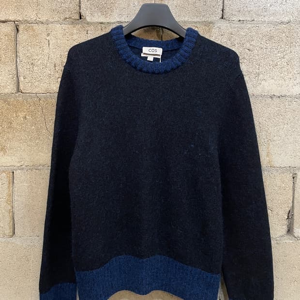 코스 모헤어 니트 