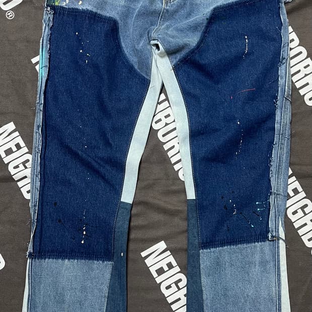 갤러리디파트먼트 카펜터 플레어 데님