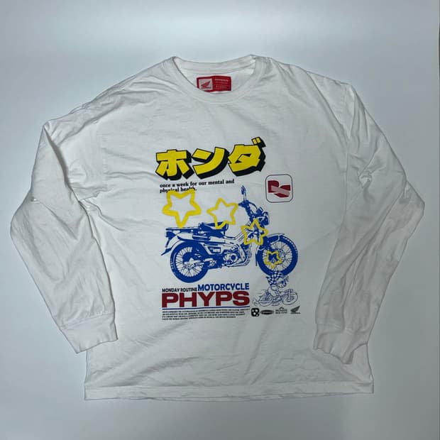Honda Japanese CT 125 Long sleeve White