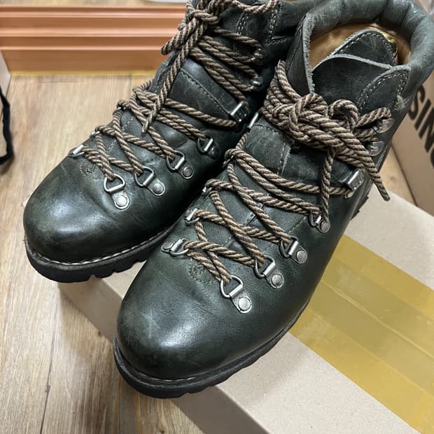 택포40) 파라부트 아보리아즈 그린 UK6 250 마운틴슈즈