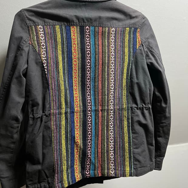 Japanese Vintage 유틸리티 자켓 / 허리 스트랩 & 퀼팅 디