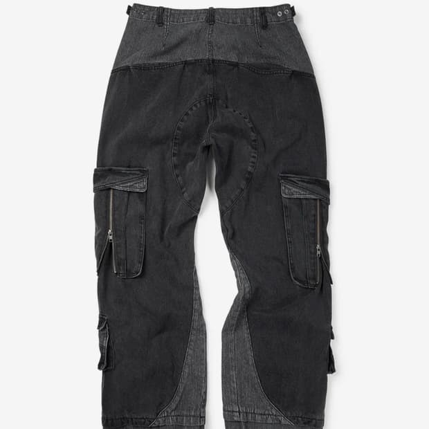 이티씨이 데님 카고팬츠 LAYERED BACK CARGO DENIM PA