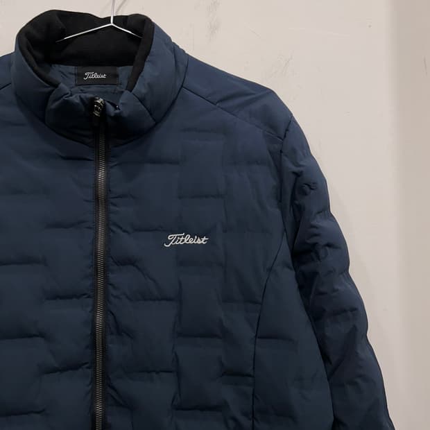 타이틀리스트 골프웨어 덕다운 퀼팅 경량패딩