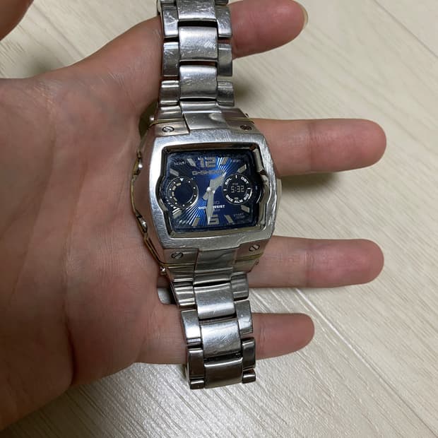 G-SHOCK 빈티지 G-011D 블루 희귀매물