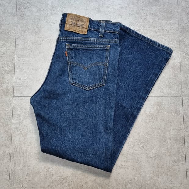 80s USA 리바이스 오렌지탭 517 Boot Cut 33/29