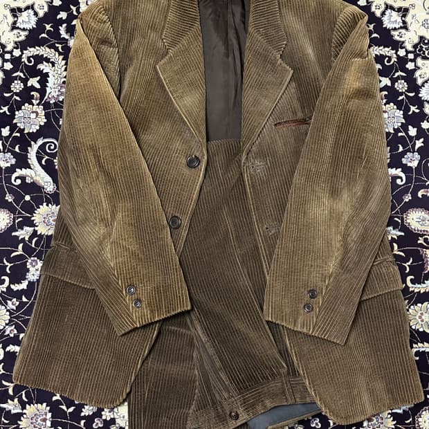 Issey miyake men 코듀로이 셋업