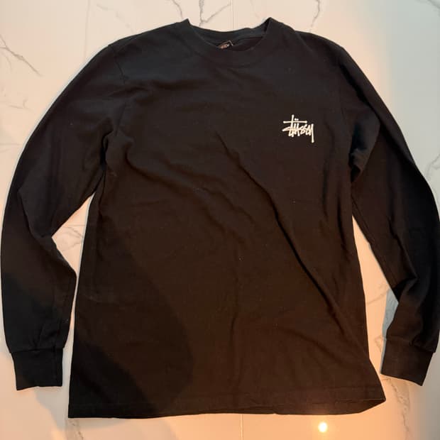 스투시 롱슬리브 s