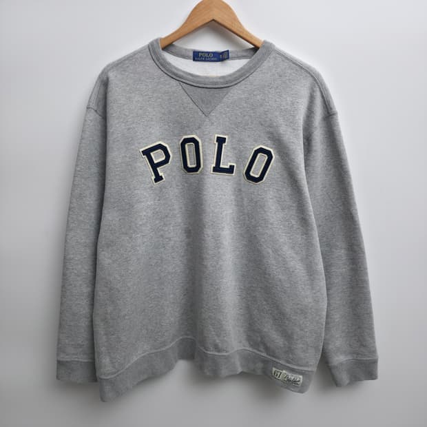 [XL] 폴로 랄프로렌 그레이 맨투맨