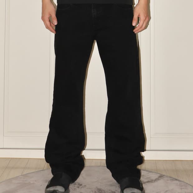 리바이스 569 블랙 데님팬츠 [SE-213]