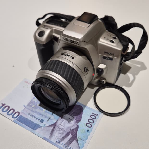 작례O 미놀타 360si + 미놀타 af 35-80 필름카메라 빈티지 필