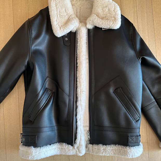 도프제이슨 솔리드 무톤 자켓 M