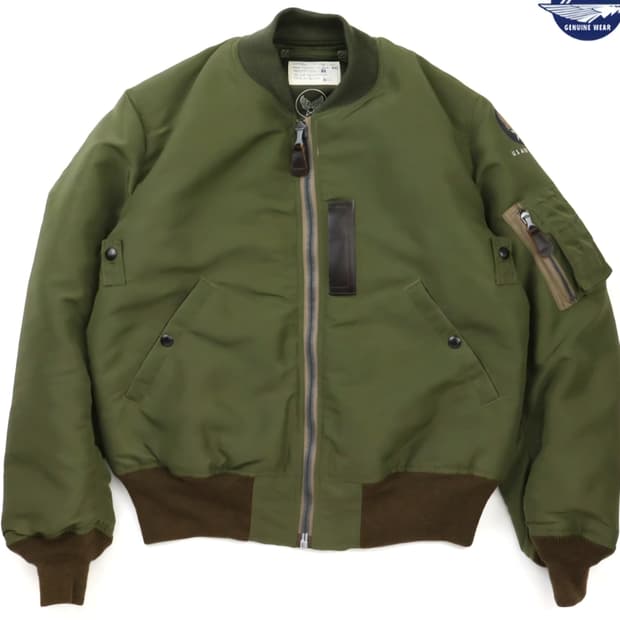 버즈릭슨 ma-1 올리브