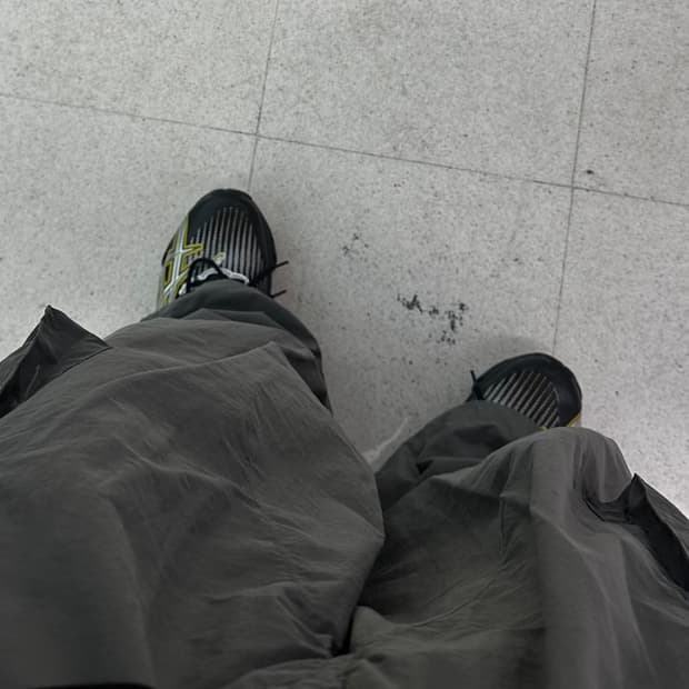 스컬프터 파라슈트 카고 팬츠 다크 그레이 xl