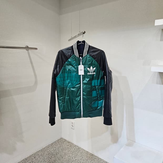 아디다스 리버시블 빅로고 양면 자켓