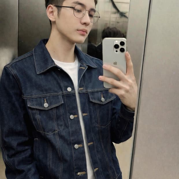 플랙 MERGO 데님 청자켓 L