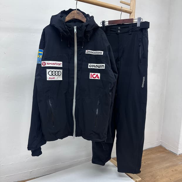 골드윈 알파인팅 상하의 세트 스키복 EUR/US(S) J28