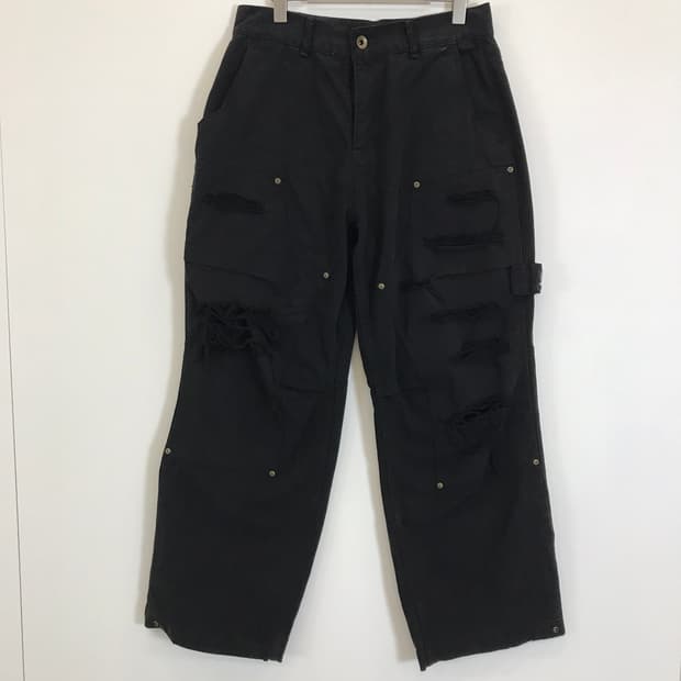 ETCE 24FW 더블니 디스트로이드 데님팬츠 [M]