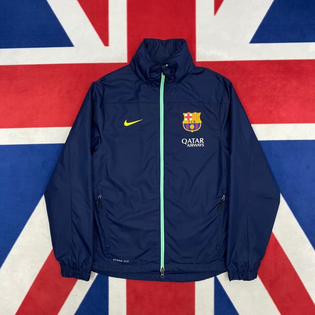 나이키 바르셀로나 바람막이 S 실측 M -L 