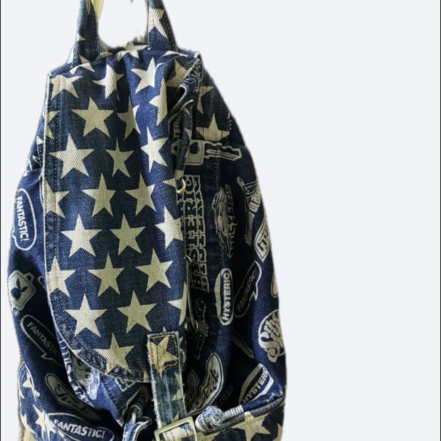 Hysteric glamour 히스테릭 글래머 데님 백팩 초희귀매물
