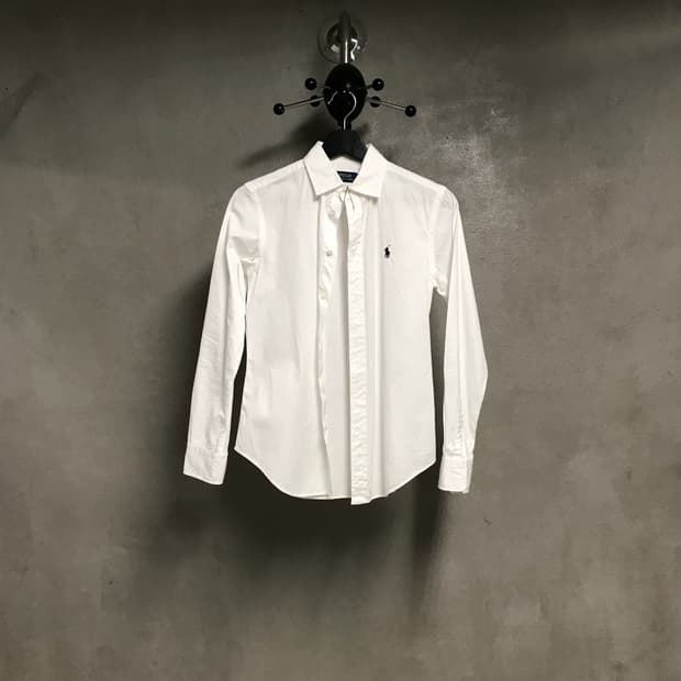 폴로 랄프로렌 화이트 셔츠 2(W)