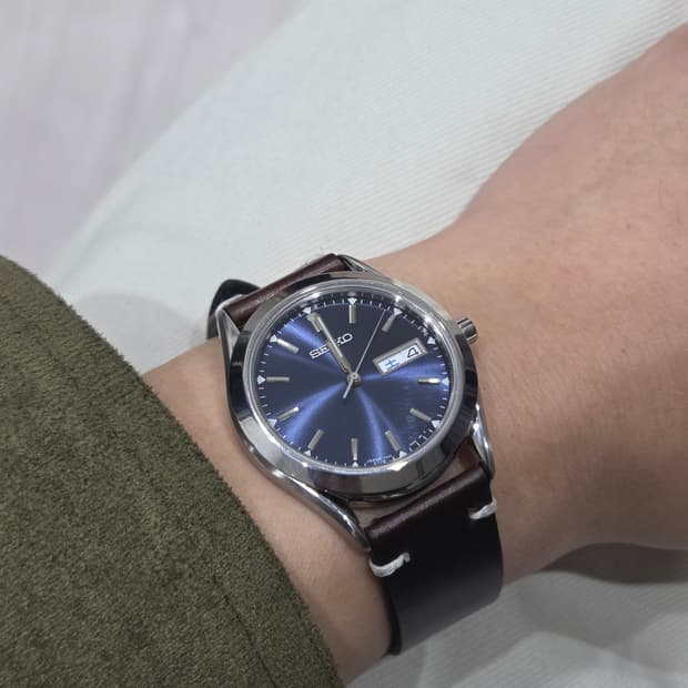 [미사용]90s 빈티지 세이코 시계 청판 [배터리교체]