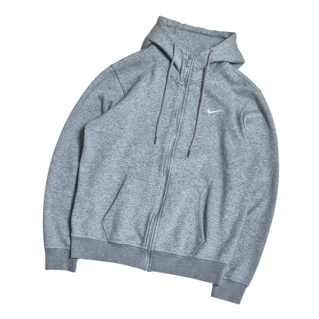 나이키 자수로고 후드집업