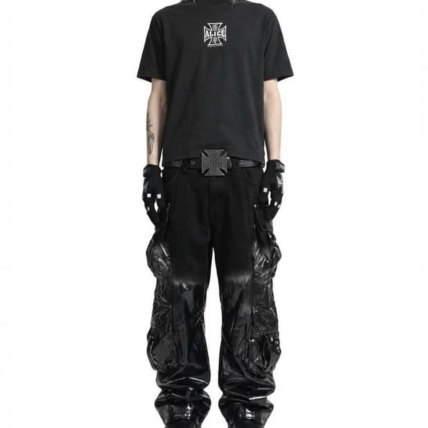 Cannnone wet cargo pants