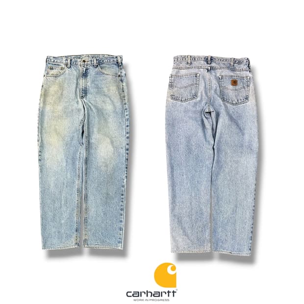  칼하트 데님팬츠 y13317