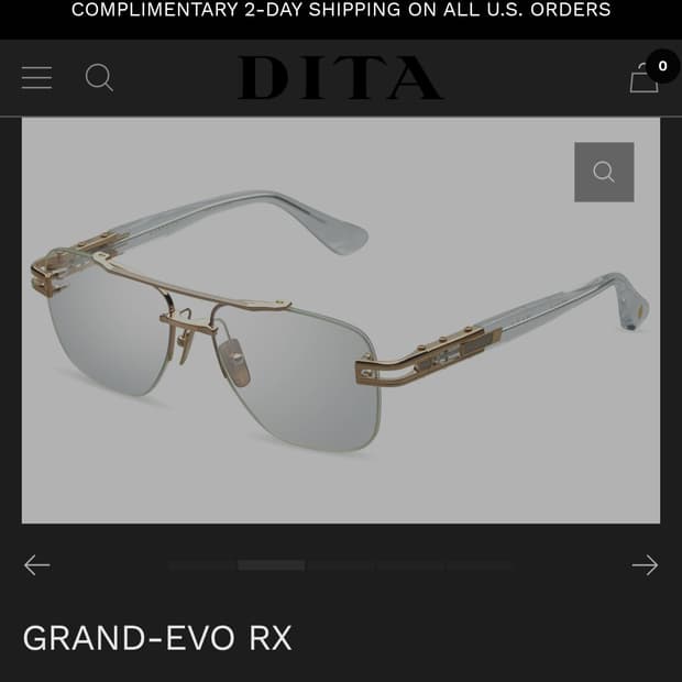 디타 그랜드 에보 투명 그린