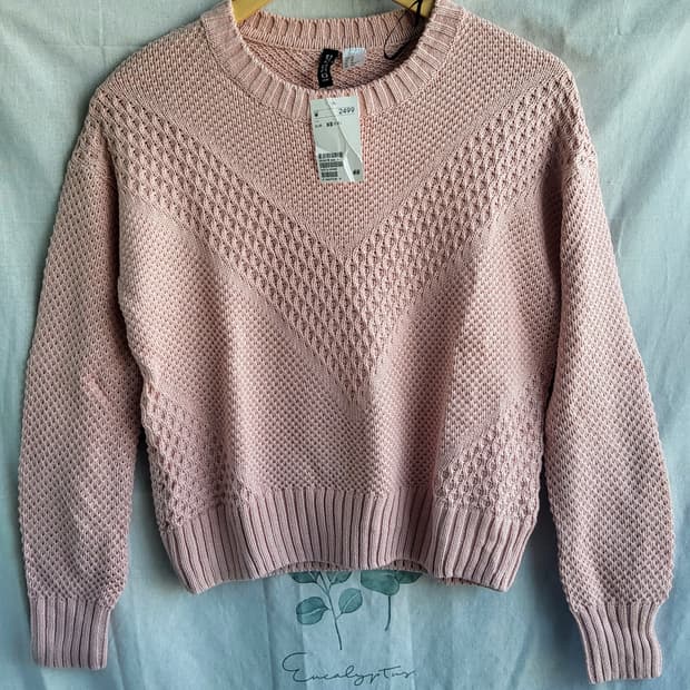 에이치앤엠 여성 니트 스웨터 XS 새상품