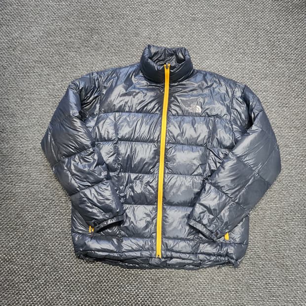 노스페이스 그레이 경량 패딩