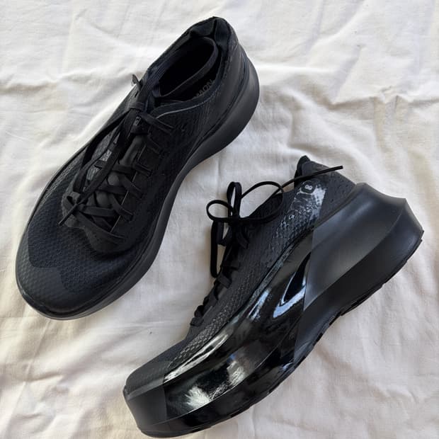 살로몬 x 꼼데가르송 판타즘 플랫폼 블랙 Salomon x CDG