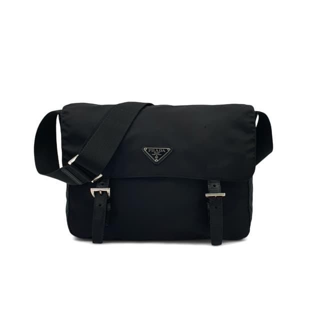 프라다 리나일론 투버클 메신저백 크로스백 숄더백