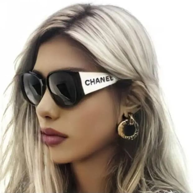 샤넬 빈티지 선글라스 chanel