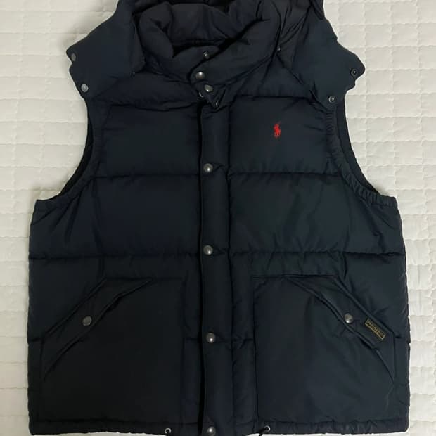 [새상품급/2XL] 정품 폴로 랄프로렌 패딩 조끼 블랙